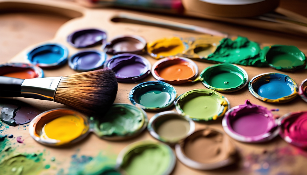 Art Loving Event with Brushes