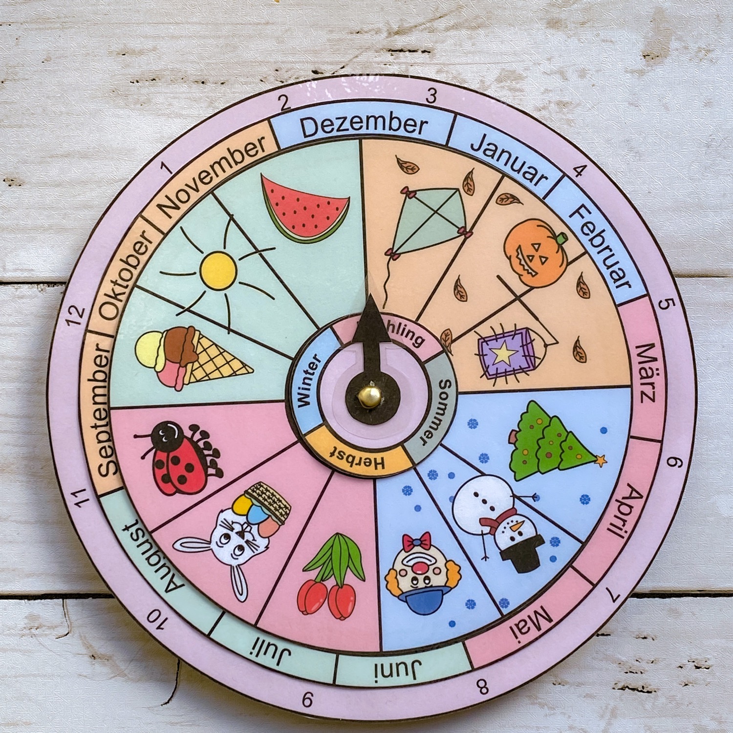  Learning & School Meine Jahresuhr Toys Toys & Games etna.com.pe Bildidee 