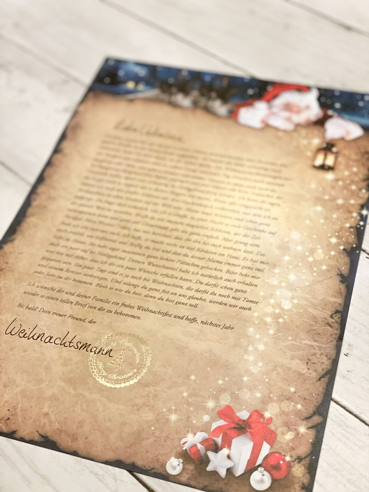 Brief vom Weihnachtsmann - All around family
