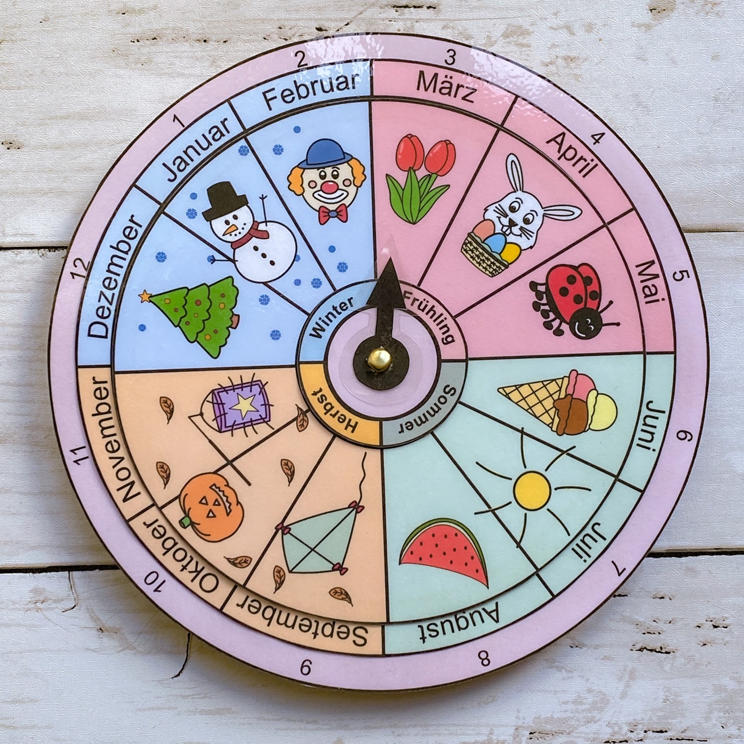  Learning & School Meine Jahresuhr Toys Toys & Games etna.com.pe 