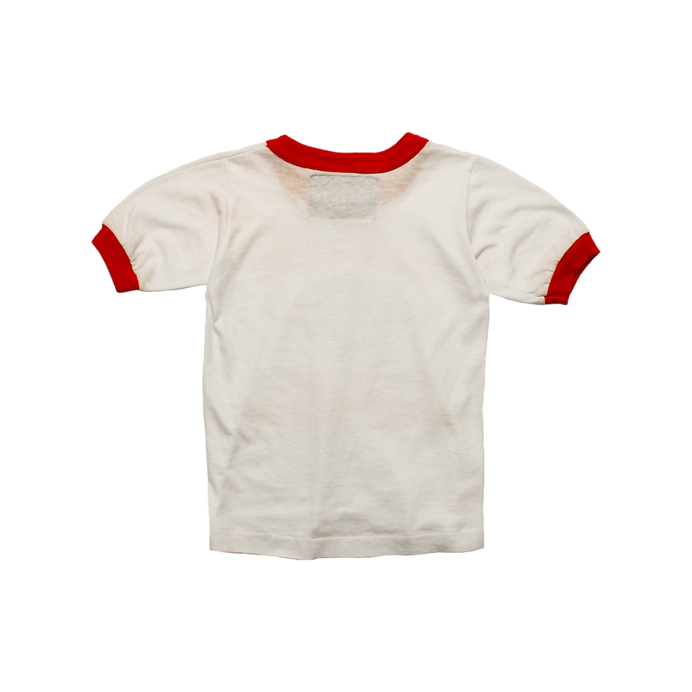 Back view of 1970s 188th Fighter tee with classic ringer style