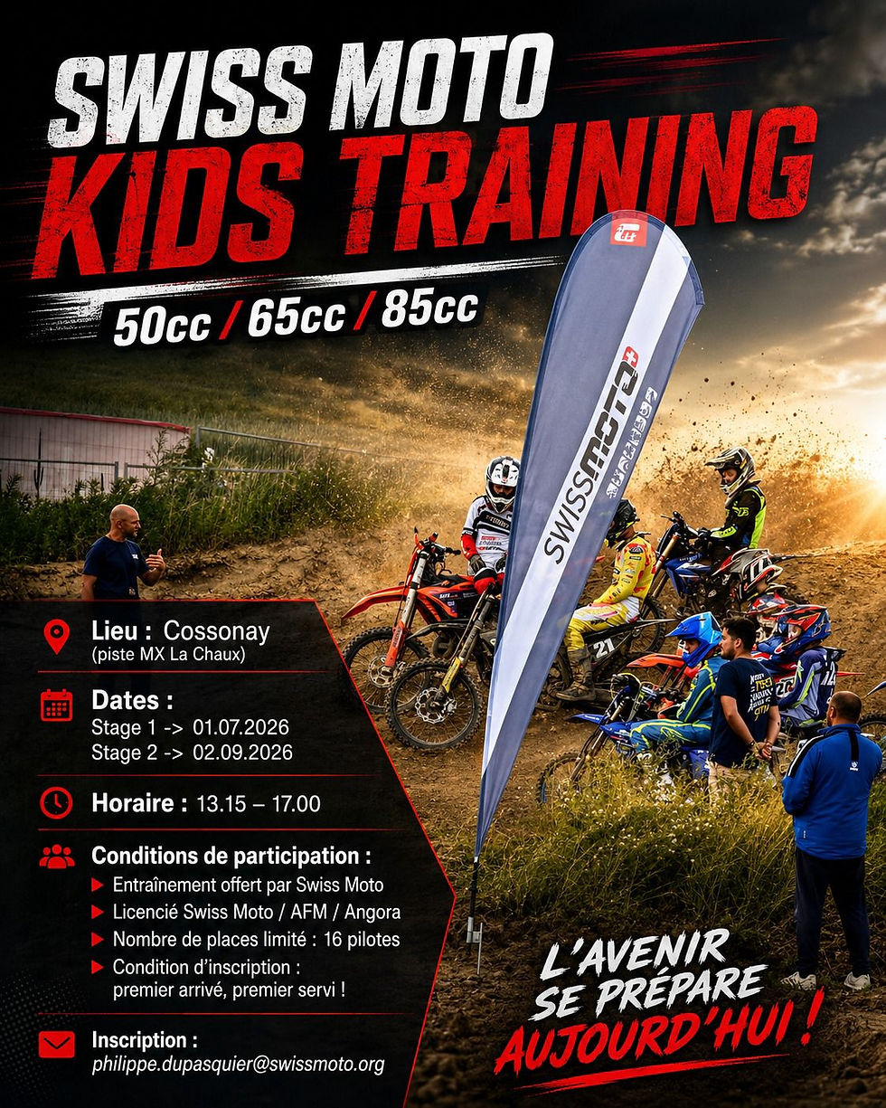 Swiss Moto Kids Training