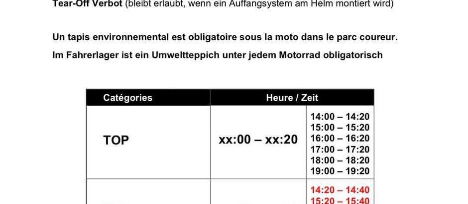 Trainingsplan von Cournillens – Mittwoch, 8. April 2026
