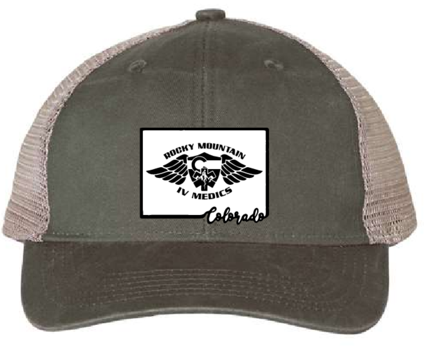 Thumbnail: Women's Ponytail Mesh-Back- Rocky Mountain IV