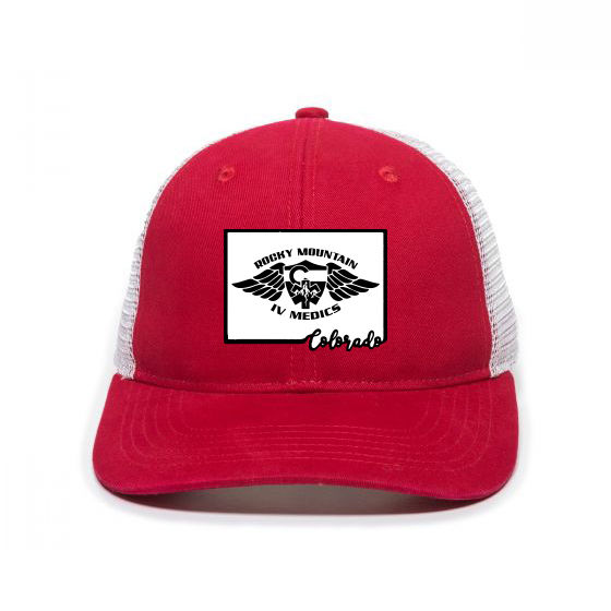 Thumbnail: Women's Ponytail Mesh-Back- Rocky Mountain IV