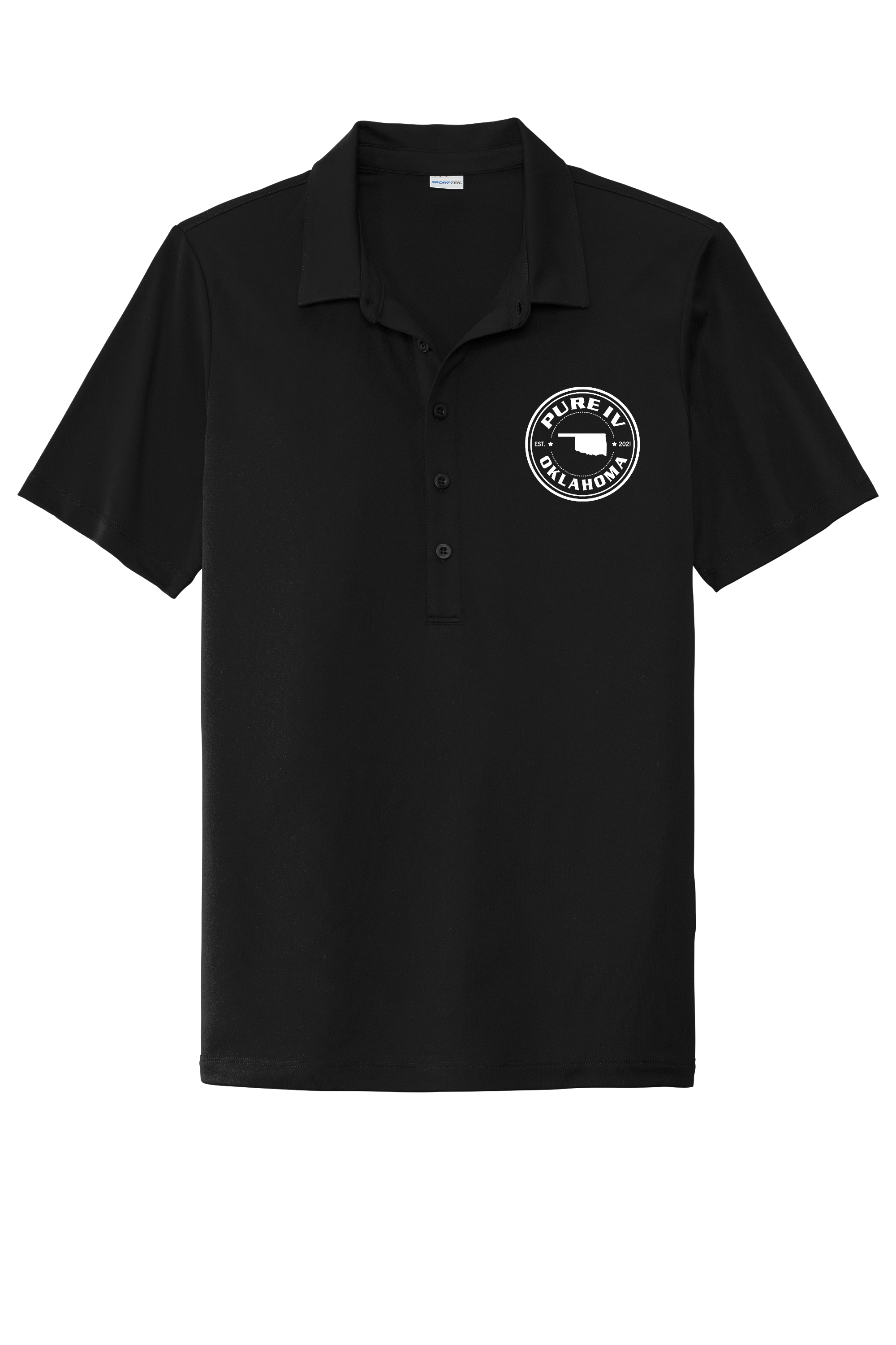 Sport-Tek Ladies Posi-UV Polo- PureIVOK