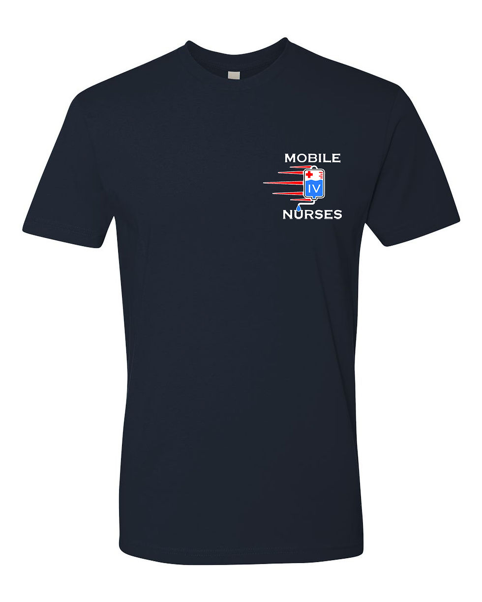 Thumbnail: Next Level 100% Cotton Crew- MobileIVNurses