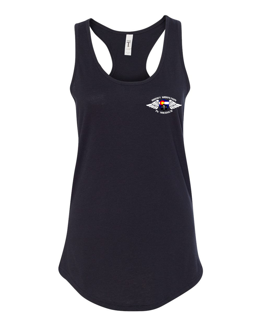 Next Level Women's Racerback Tank- Rocky Mountain IV