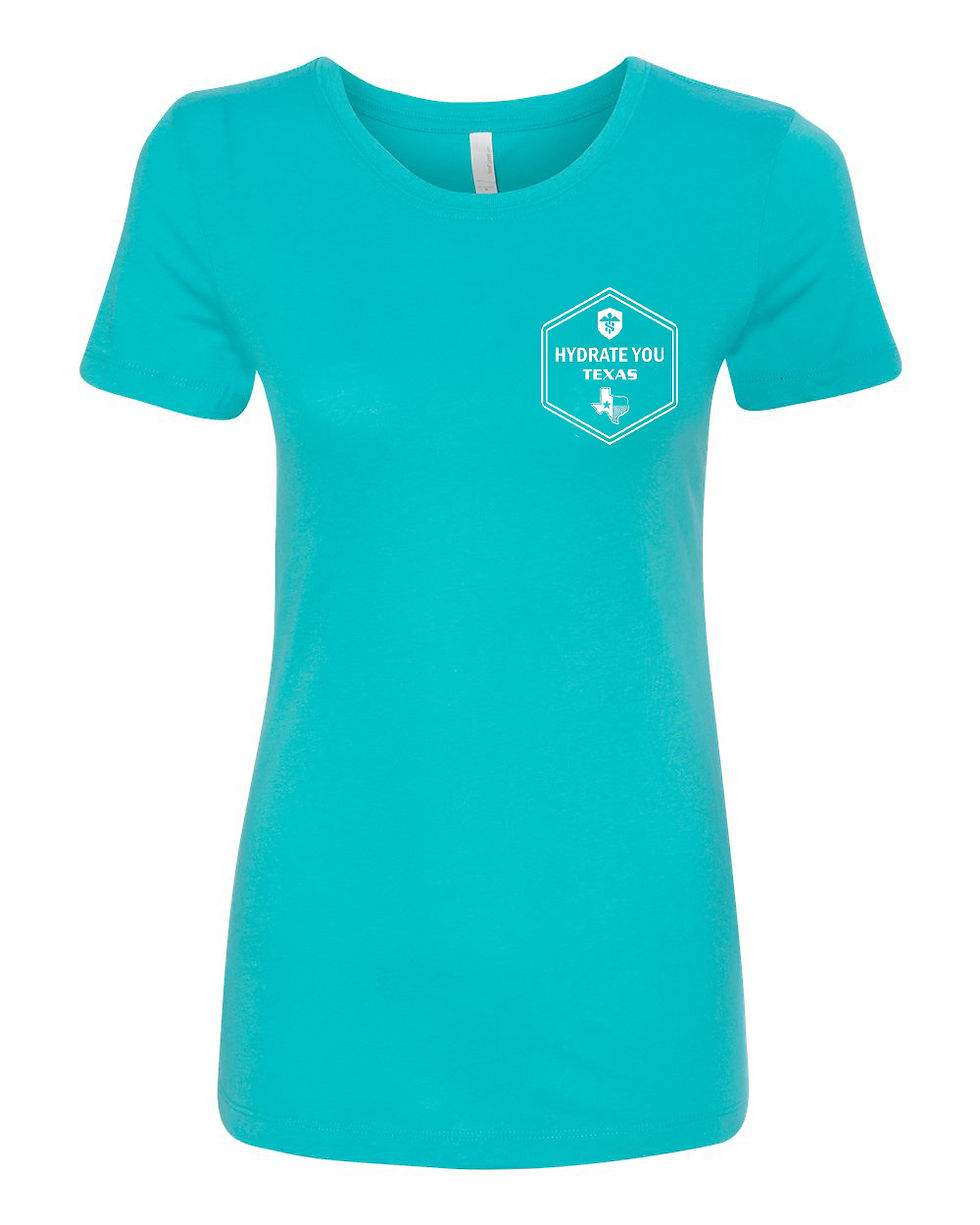 Thumbnail: Next Level Women's Ideal Crew- Hydrate You TX