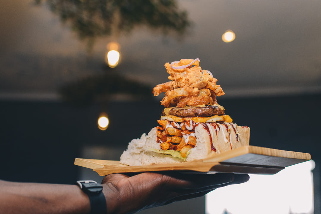 Arranged Food and Objects