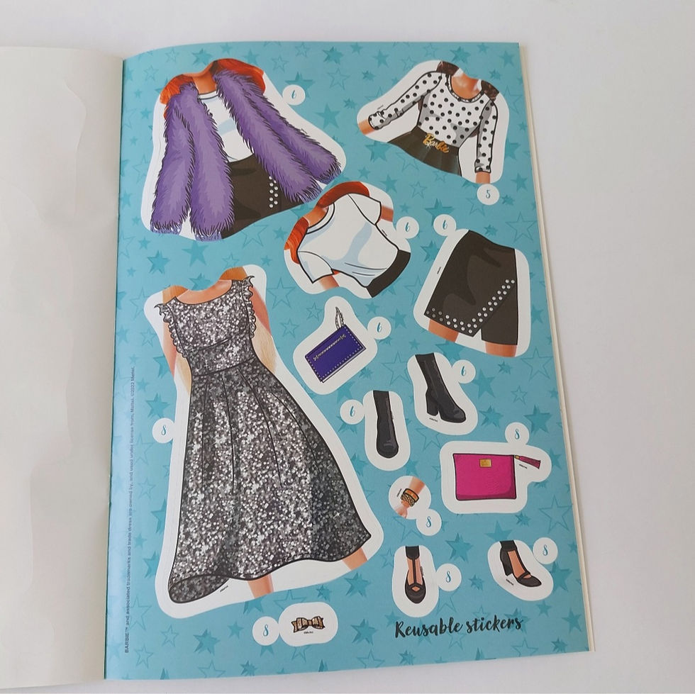 Thumbnail: Barbie 3 Book Activity Set