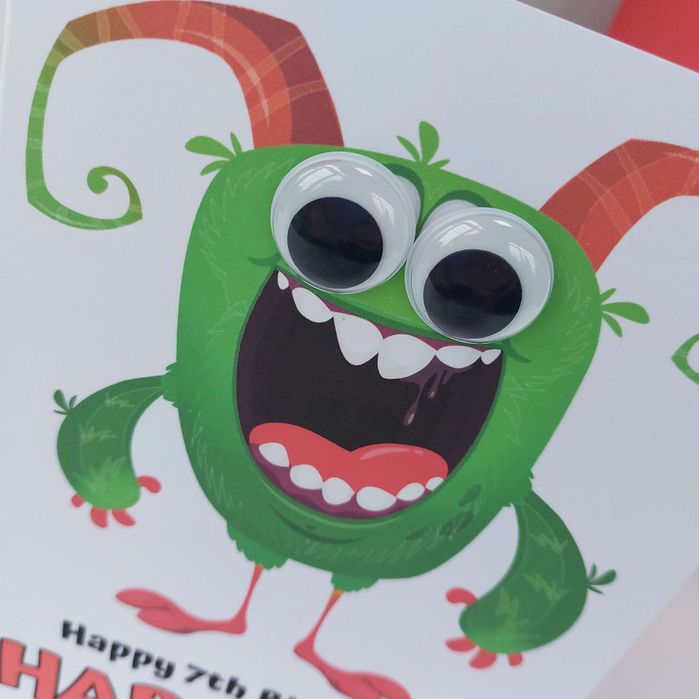 Thumbnail: 3D Wiggly Eyed Green Monster