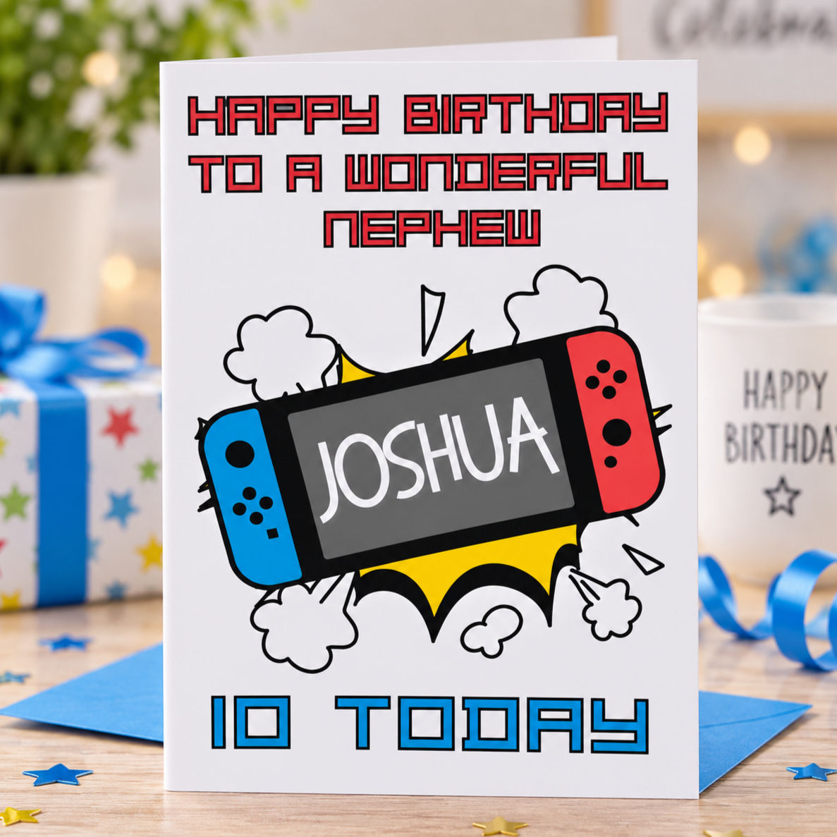 Nintendo Birthday Card