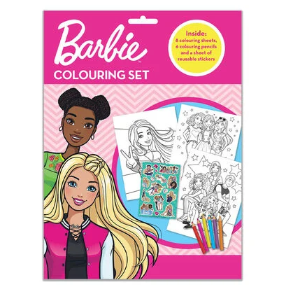 Thumbnail: Barbie 3 Book Activity Set