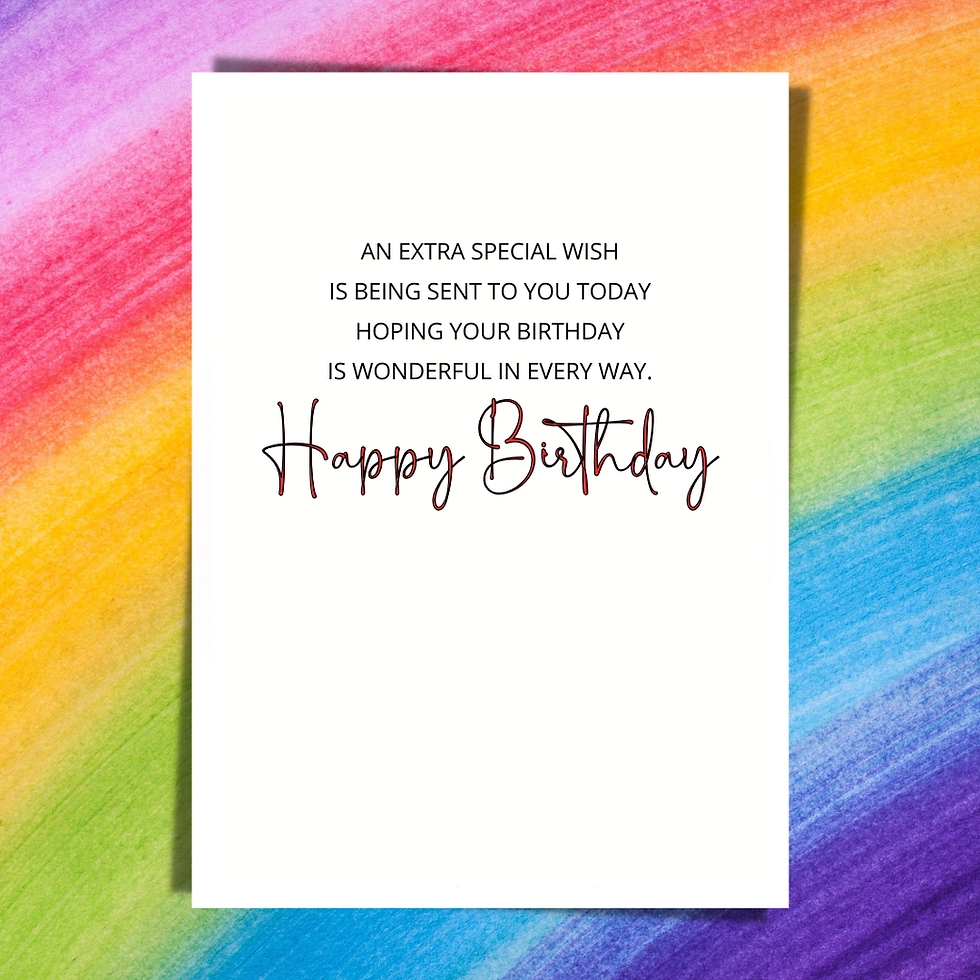 Thumbnail: Red Foil Balloons Birthday Card 