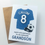 Thumbnail: Blue Football Shirt Personalised Birthday Card