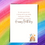 Thumbnail: Inside the personalised card is a happy birthday verse and a picture of a birthday cake