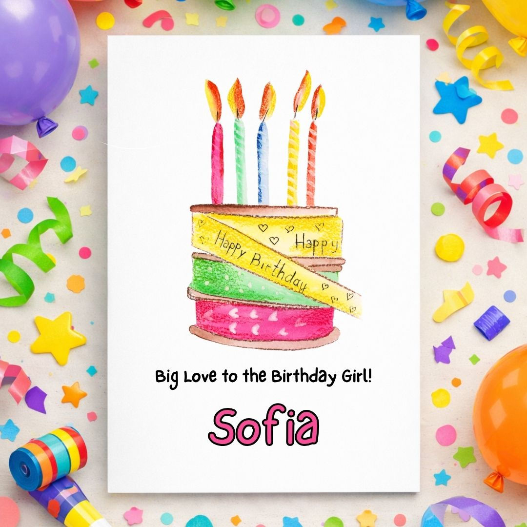 Birthday Cake and Candles