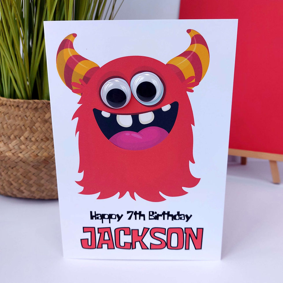 Thumbnail: 3D Wiggly Eyed Red Monster