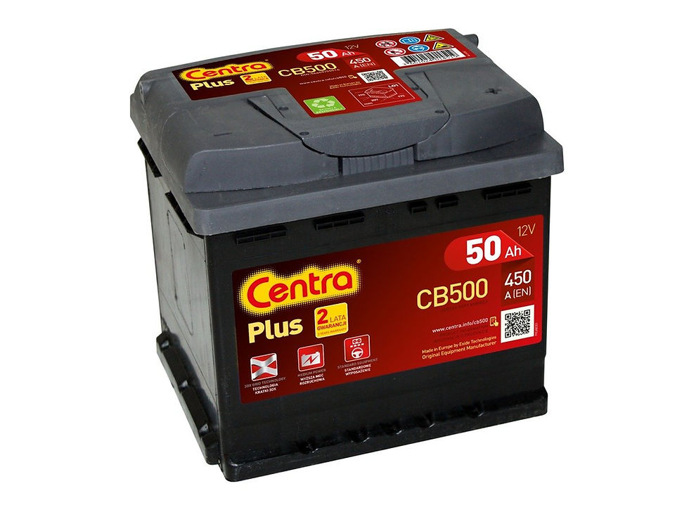 Centra Plus Akumulator 12V 50Ah 450A