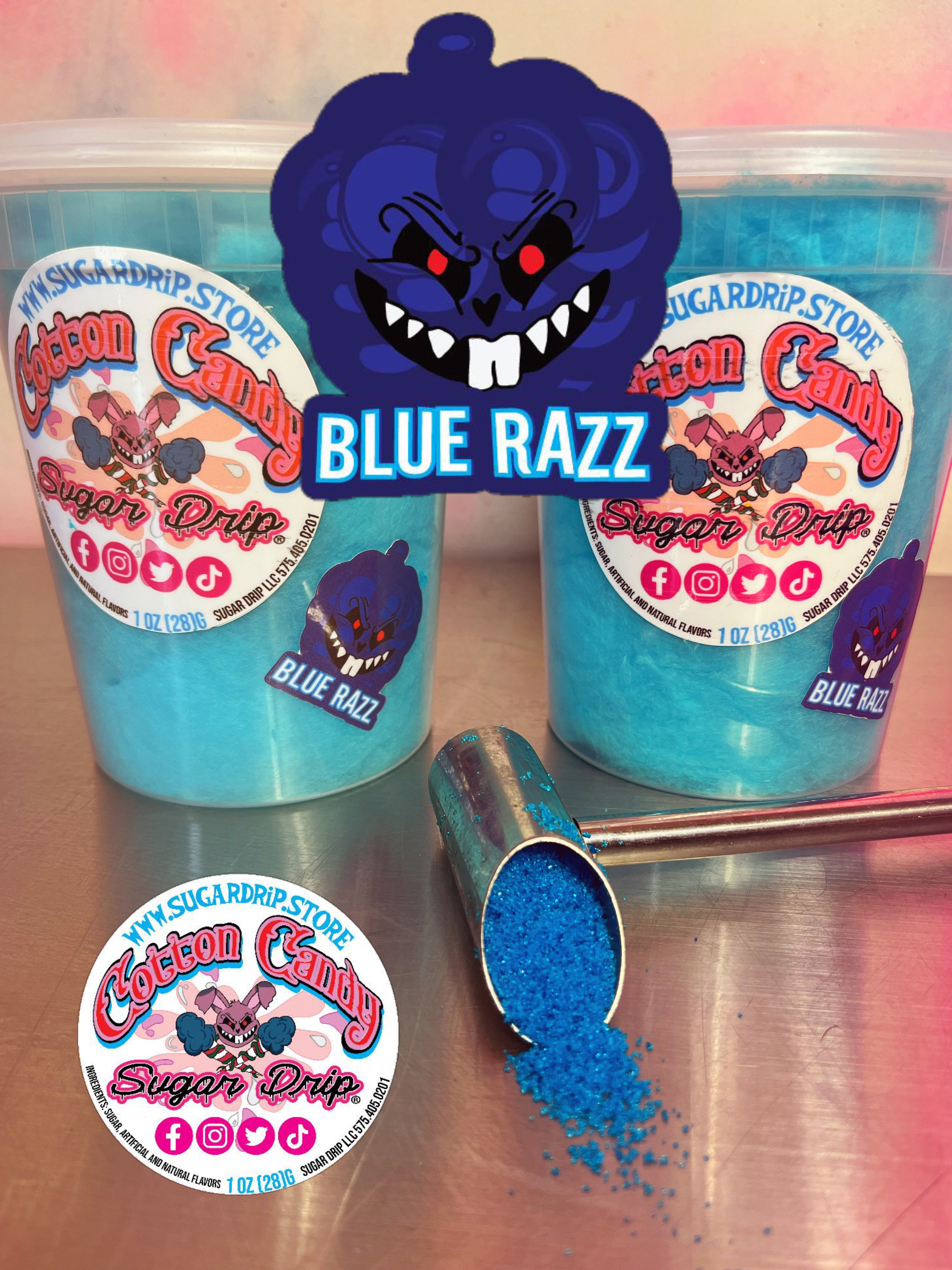 Blue Razz Cotton Candy