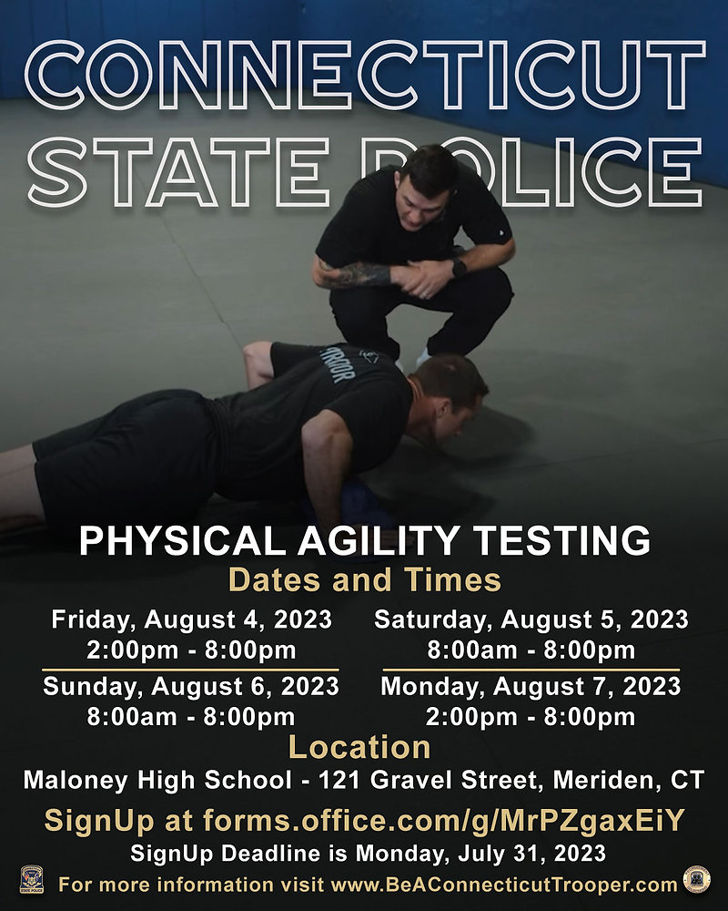 Physical Agility Testing for the 135th Training Troop