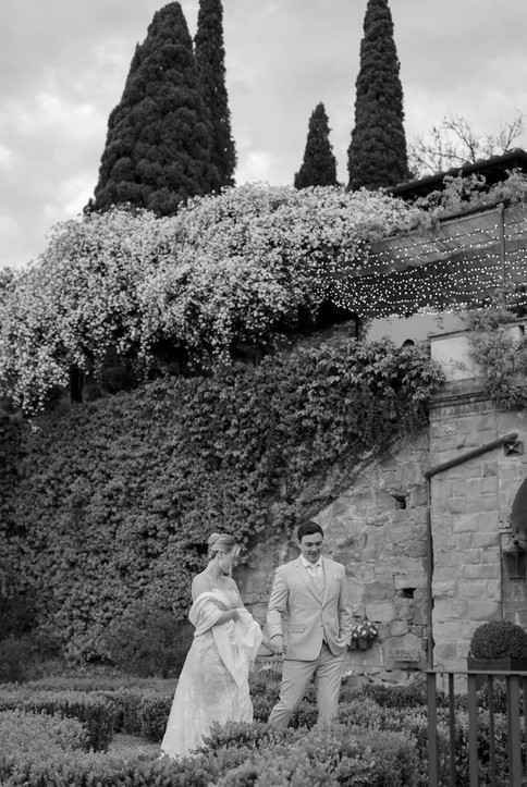 Destination wedding in Florence, Italy at Villa Le Fontanelle