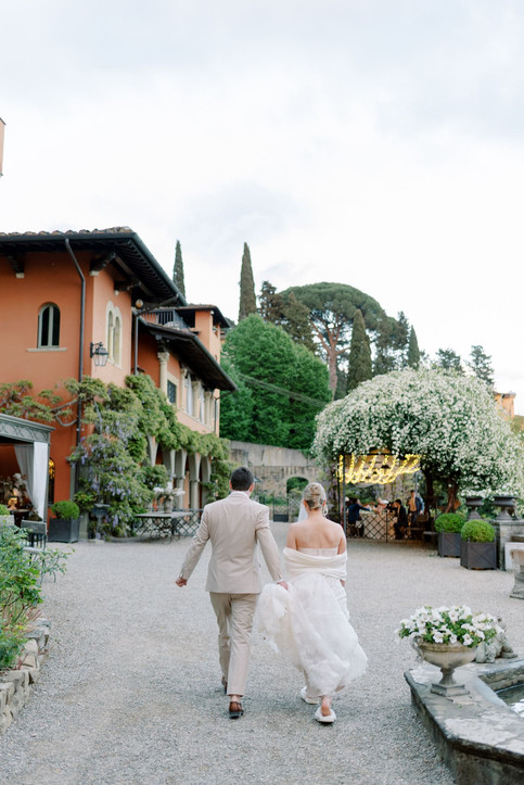 Destination wedding in Florence, Italy at Villa Le Fontanelle