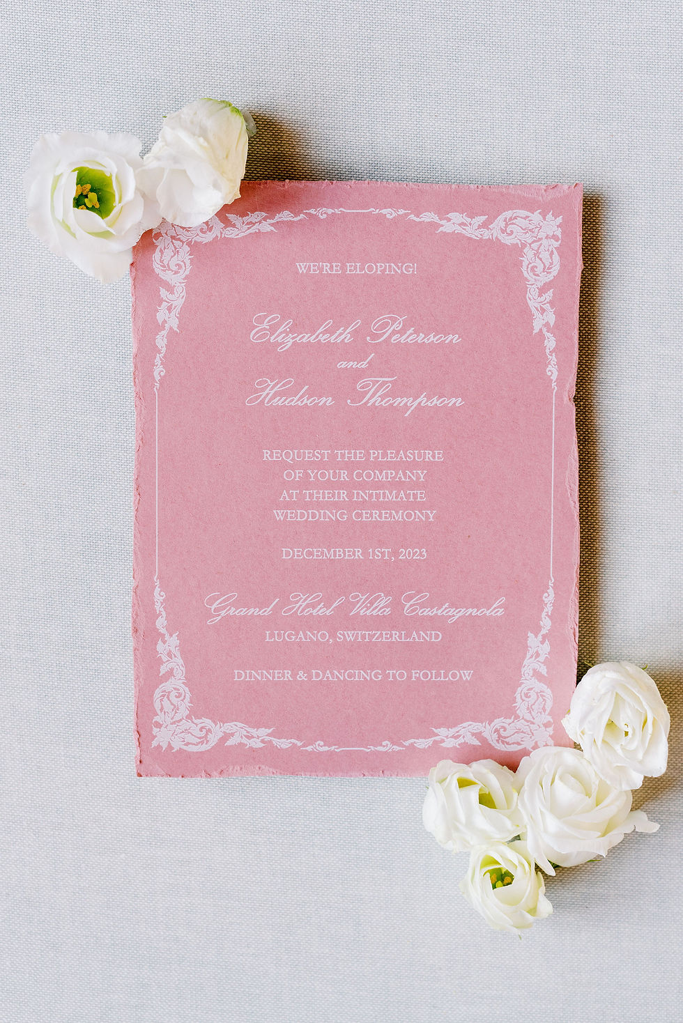 wedding day at Villa Castagnola in Lugano, Switzerland