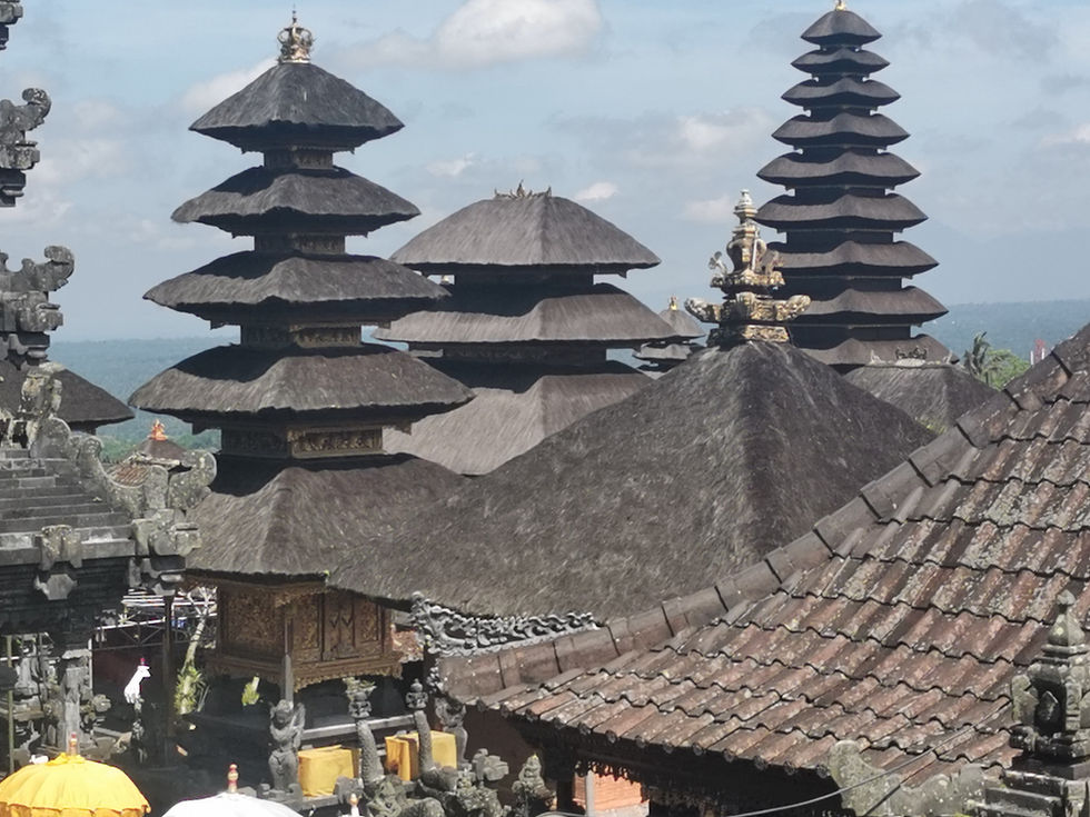 Pagodas at Besakih Great temple
