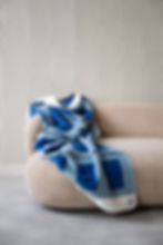 koc niebieski dodatki do wnętrz