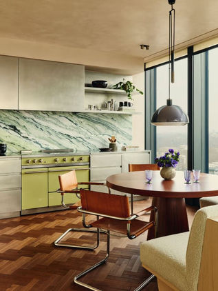 Nowoczesne wnętrze prezentujące trendy wnętrzarskie 2026