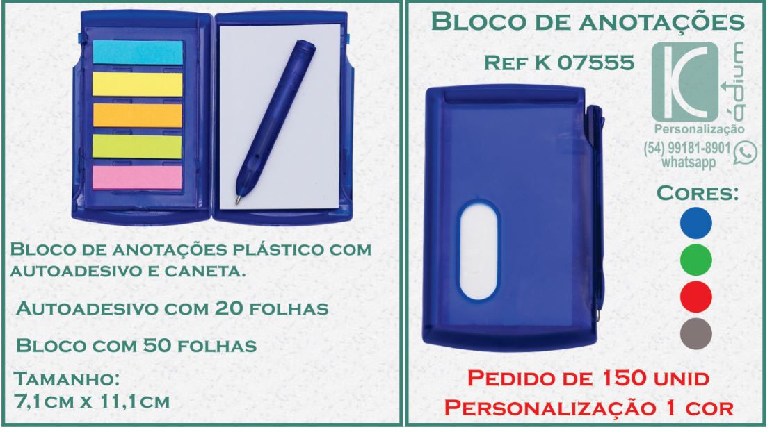 Bloco anotações