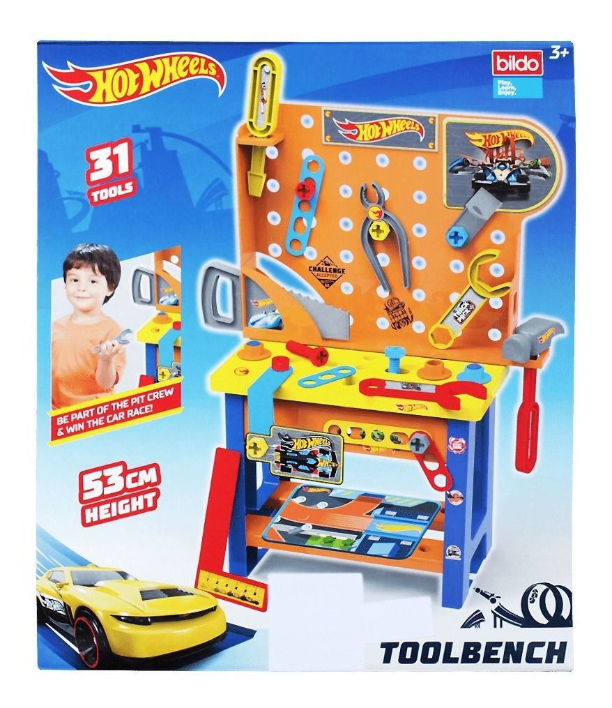 Miniatura: Set De Herramientas De Hot Wheels - 31 Accesorios