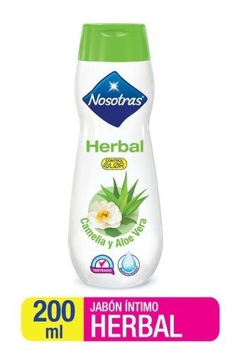 Jabón Íntimo Nosotras Herbal 200ml
