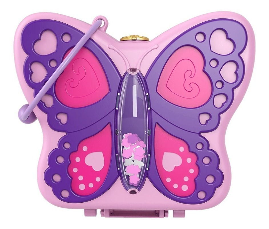 Miniatura: Set Polly Pocket - Escuche De Aventura Mariposa Gtn21