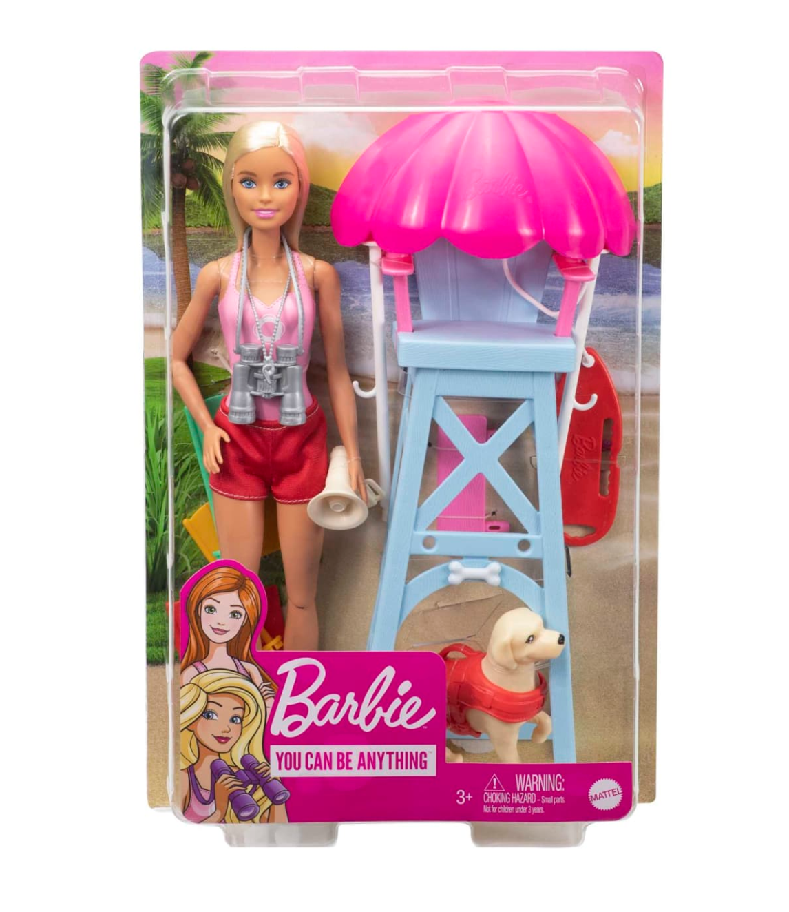 Set De Barbie Socorrista Y Salvavidas Conjunto De Mattel