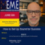 Steve Borne and NOCOVA How to Setup Sound for Success