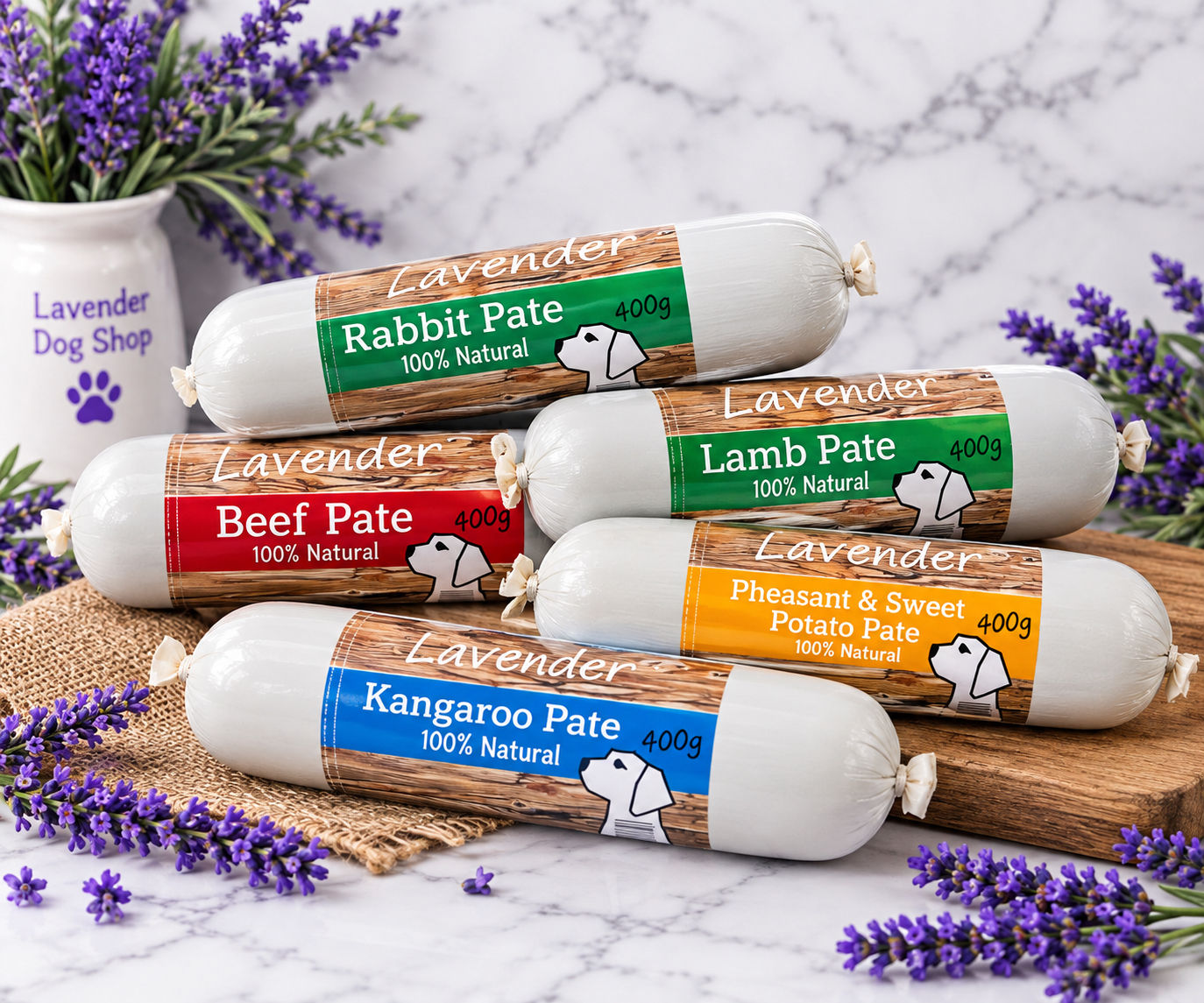 Lavenders Natural Pate 400g