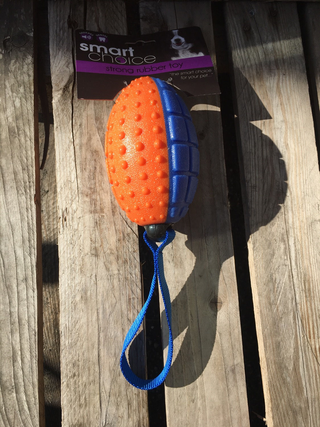 Rubber Rugby Tug Toy