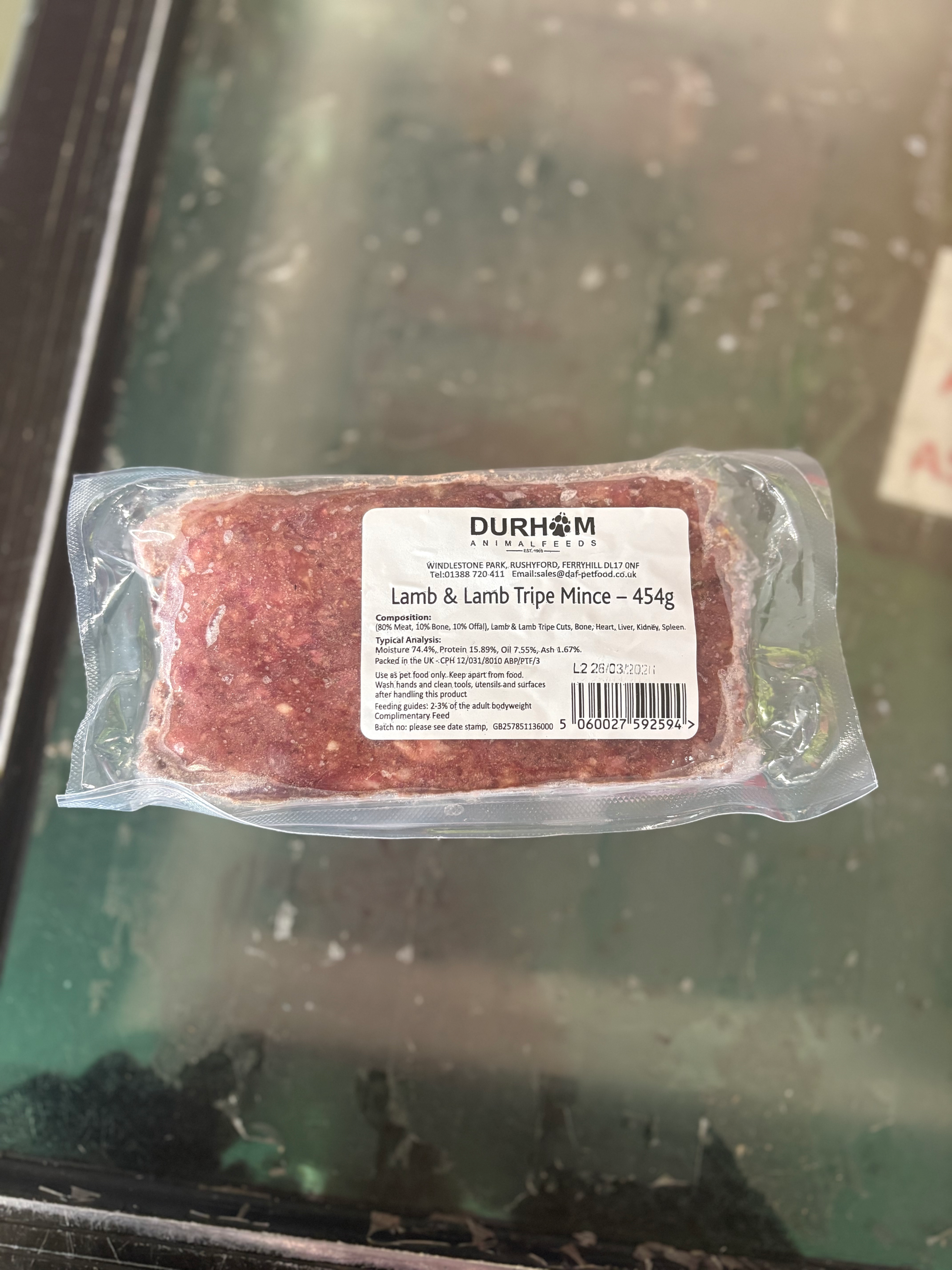 DAF Lamb & Lamb Tripe 454g