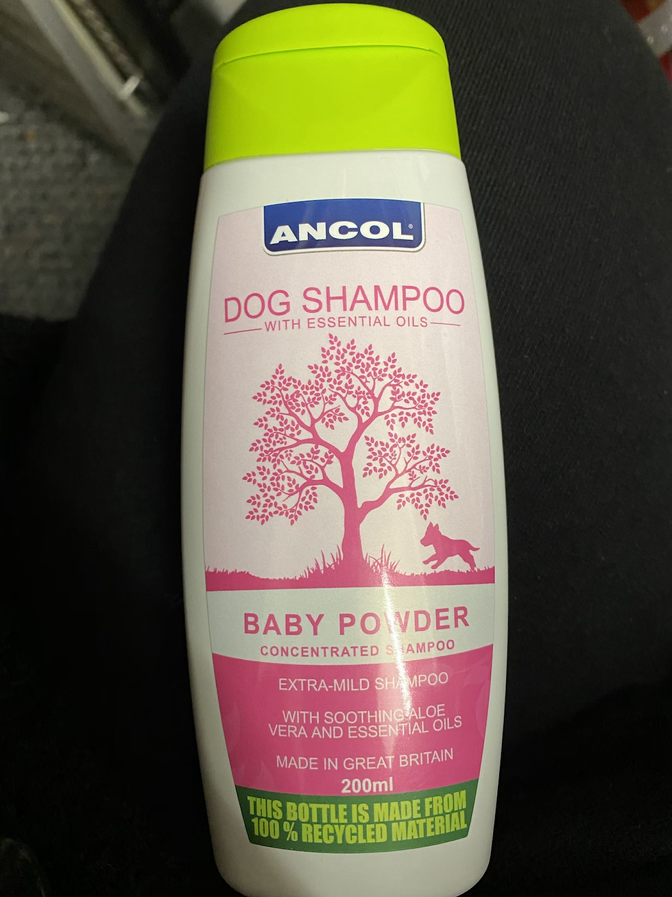 Ancol All Coat Types shampoo 200ml baby powder