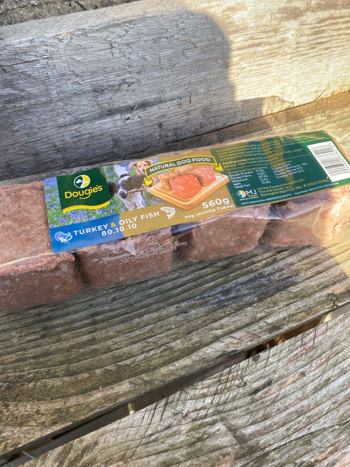 Dougies Turkey and Oily 80:10:10