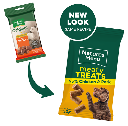 Natures Menu Chicken meaty Treats 50g