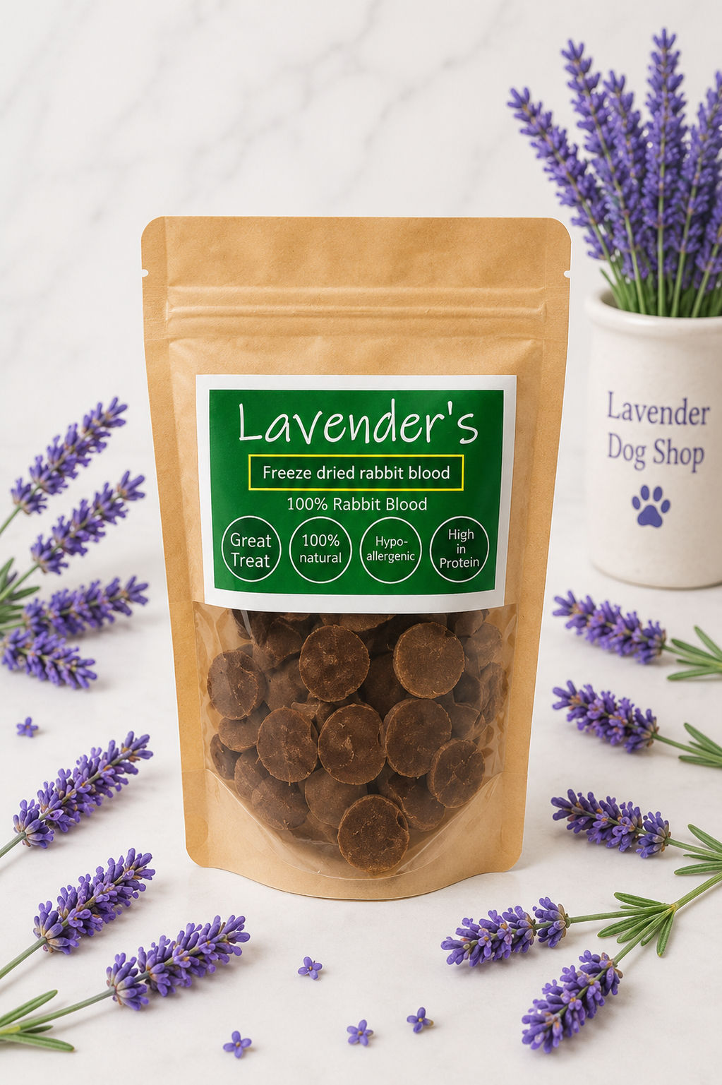 Lavenders Freeze Dried Rabbit Blood 50g
