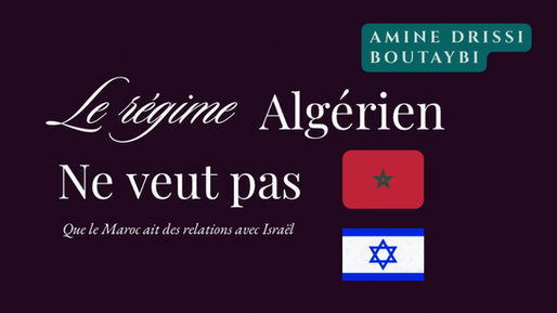 régime algérien obsédé par Israel