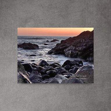 Downas Cove Cornwall Photographic Wall Art