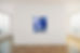 Abstract blue wave painting