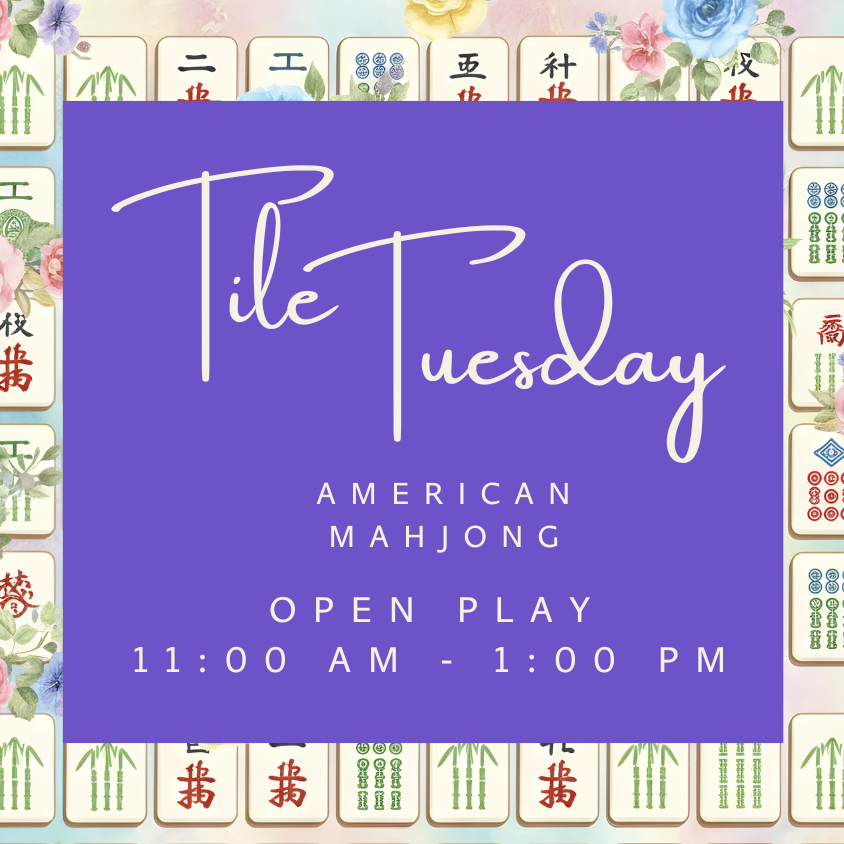 Tuesday Morning Mahjong Open Play (Centerville)