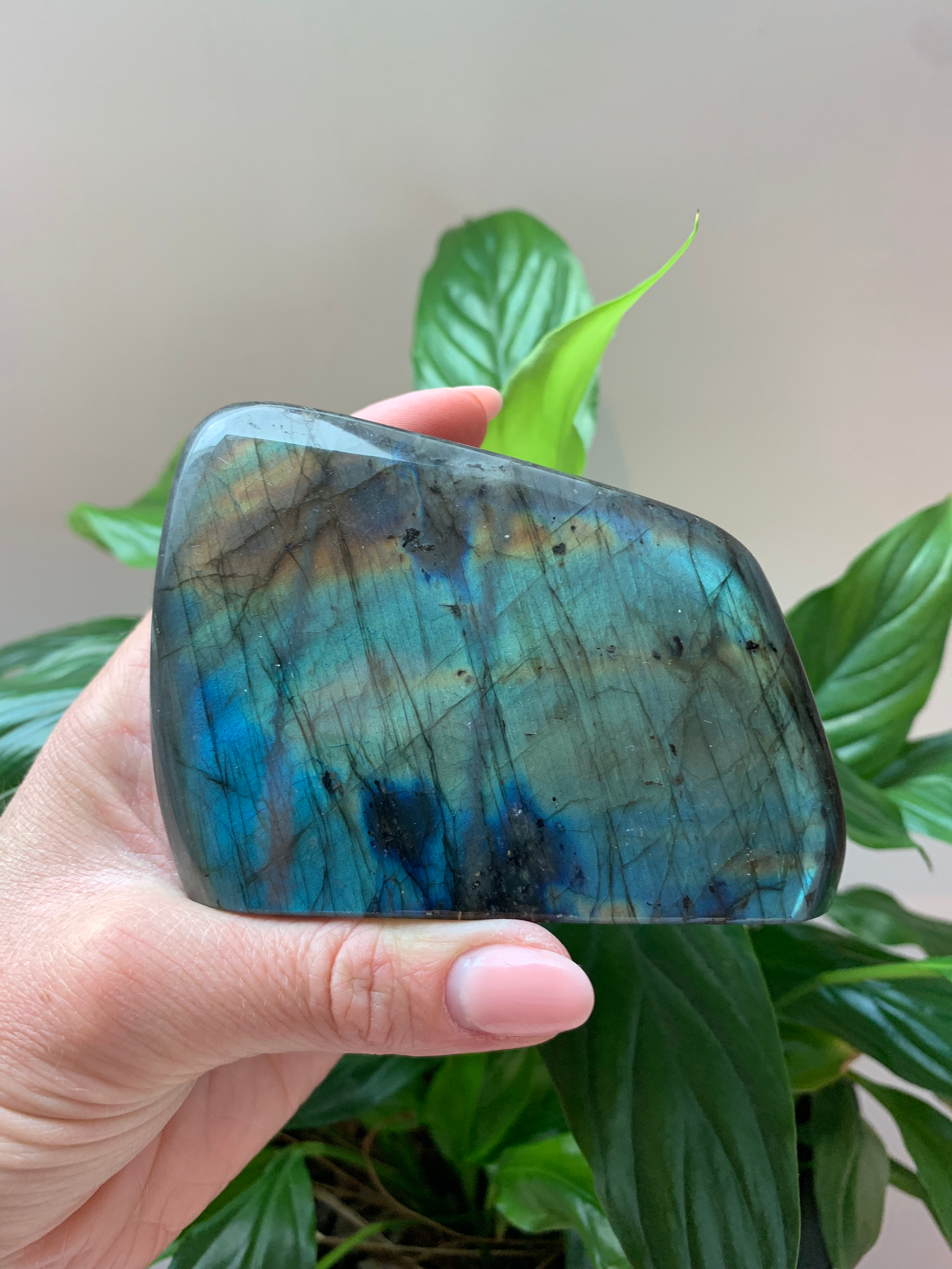 Labradorite forme libre
